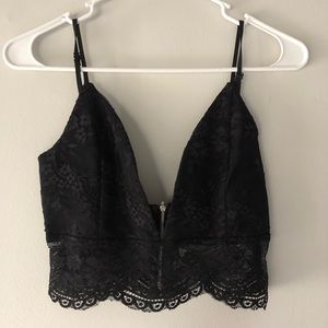 Tobi Lace Crop Top